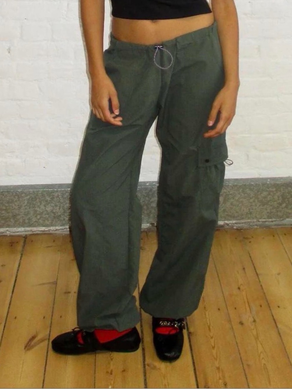 Peachy Den - Slate Green Mimi Pant - Picture 2 of 5
